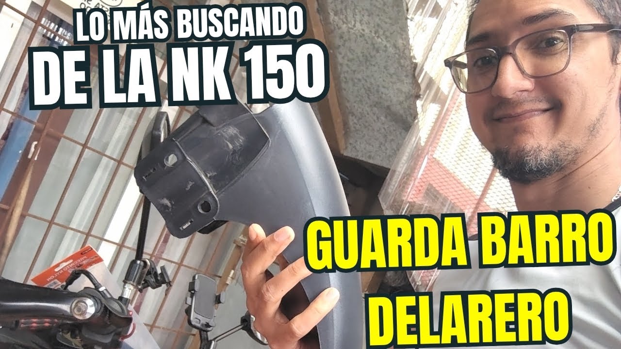 Instalación de guarda barro delantero HAOJUE NK 150 IGUAL DR 150 SUZUKI 