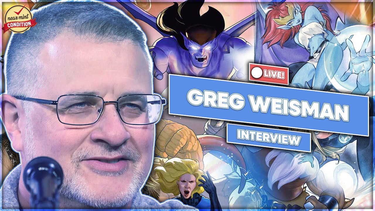 Greg Weisman Interview | Gargoyles Fantastic Four | Spectacular Spider-Men | Young Justice