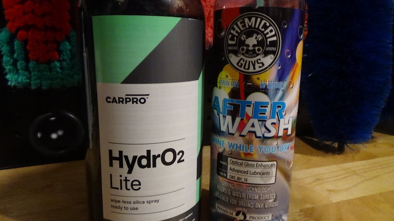 CarPro Hydro2 Light & Chemical Guys After Wash