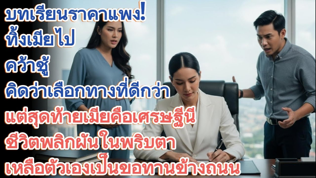เซ็นใบหย่าปุ๊บ บินไปเมกาปั๊บ! ผัวเก่ารีบแต่งชู้ แต่กลับพังยับกลางงานวิวาห์