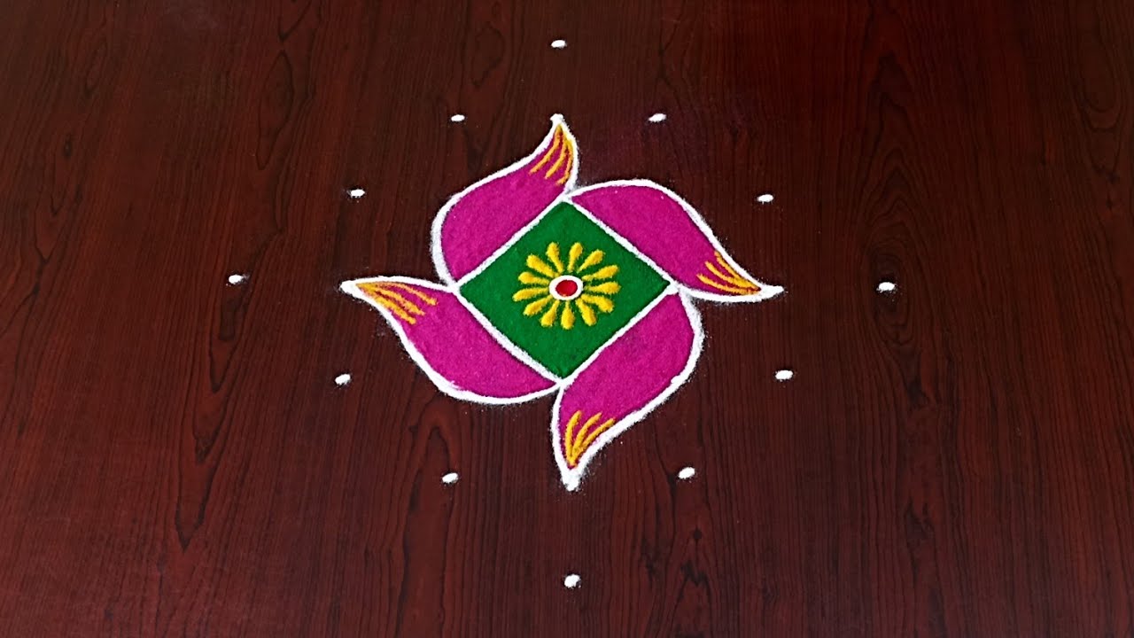 Tholi ekadhashi special rangoli kolam designs|ekadhashi muggulu|pandaga muggulu|#Rang Kaa Rangoli