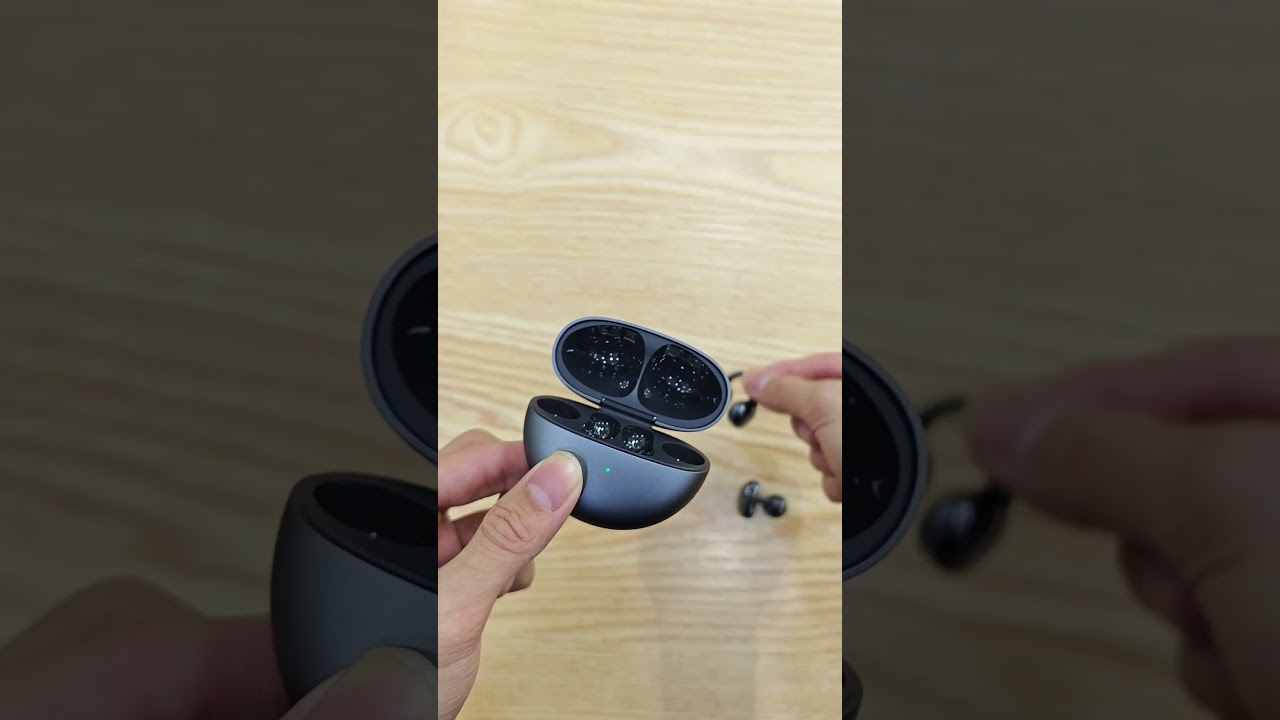 The newly designed Huawei ear clip earphones are semi-open and will not hurt the ears #shorts