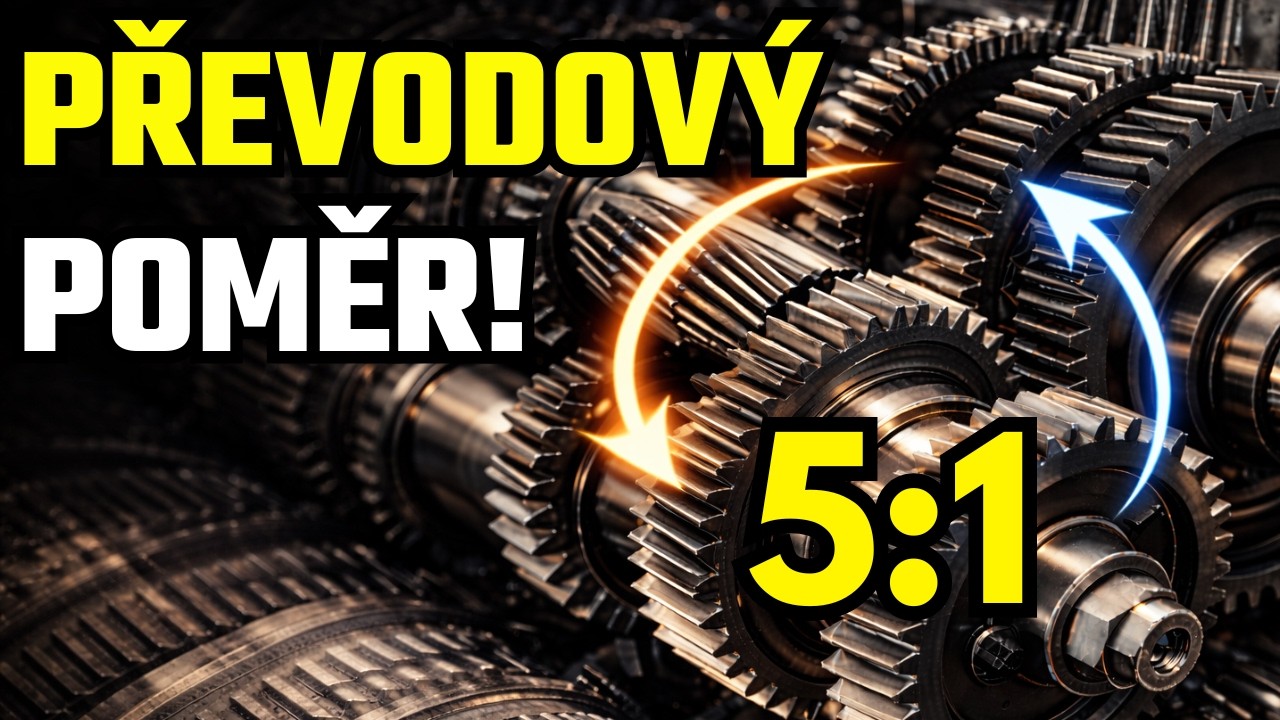 Jak Funguje Převodový Poměr? Převody, Ozubená Kola, Točivý Moment, Převodovka a Princip Převodů!