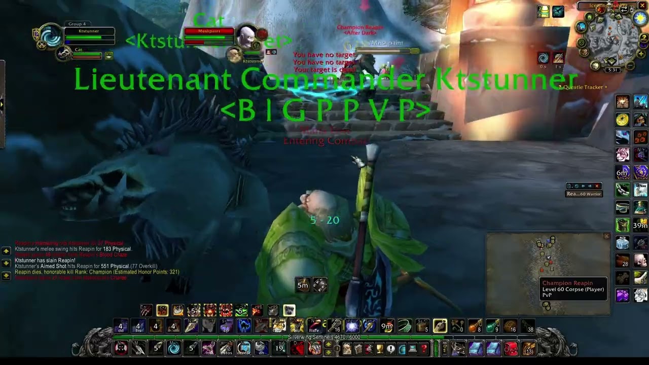 Warriors too ez for hunter.