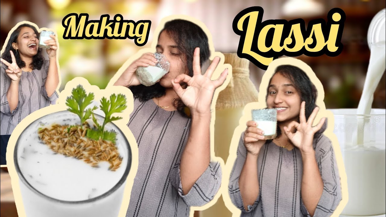How to make Lassi ✅Garmi ka asli ilaaj 🥤🔥 Stay cool, drink lassi 😎