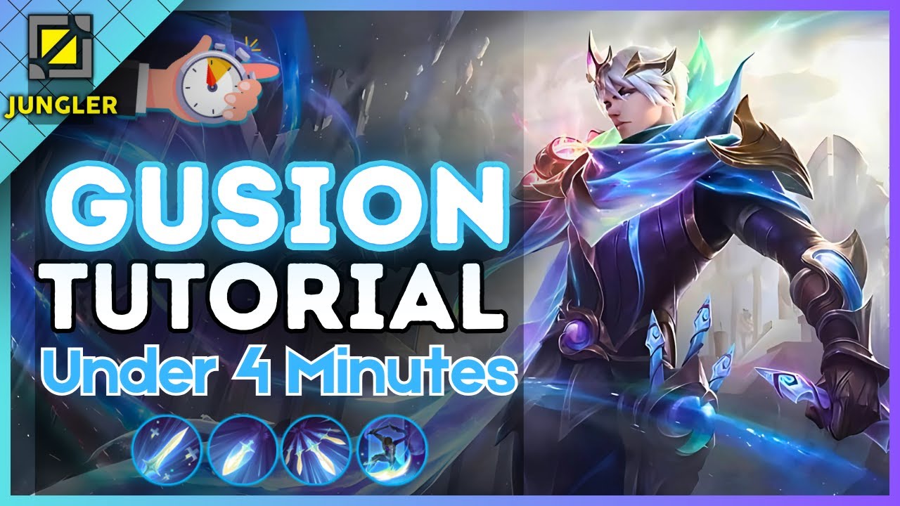 4-Minute Gusion Tutorial in the Jungle || (MLBB S37) 2025