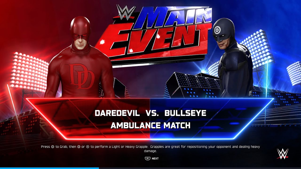 WWE 2K25 Daredevil vs Bullseye 🎯