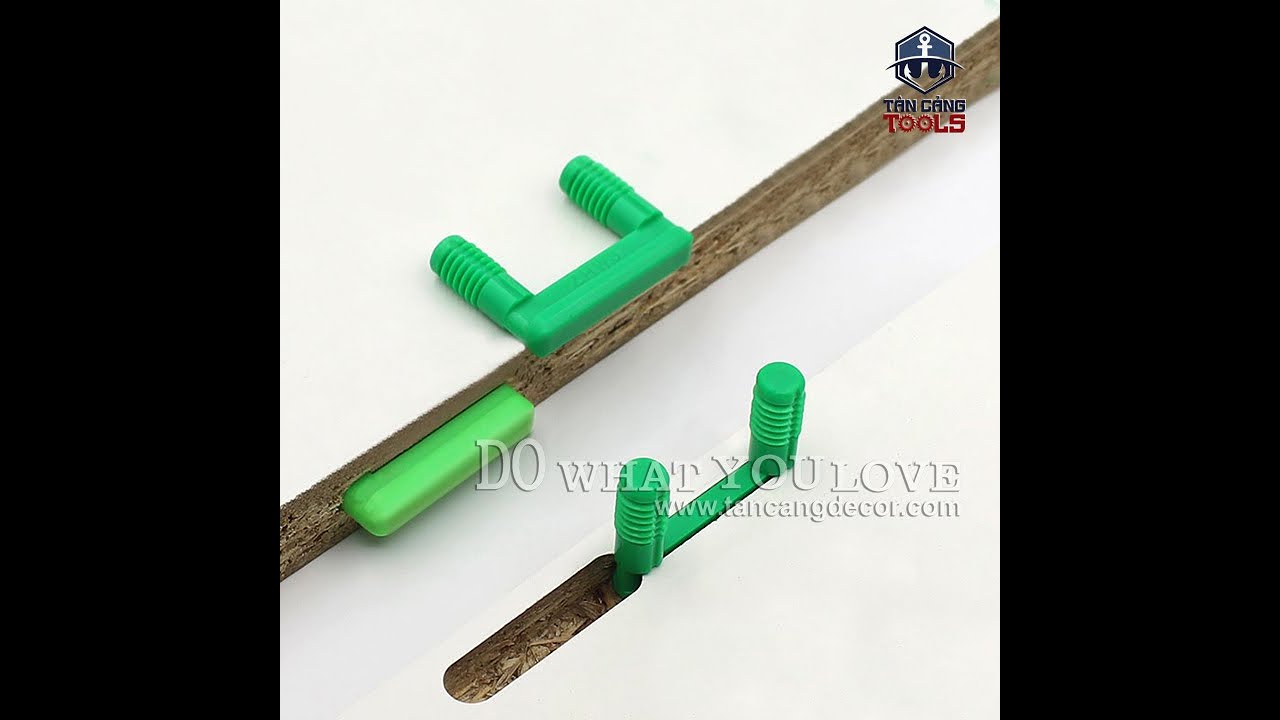 Cách làm liên kết cam U với CNC và máy khoan cầm tay
