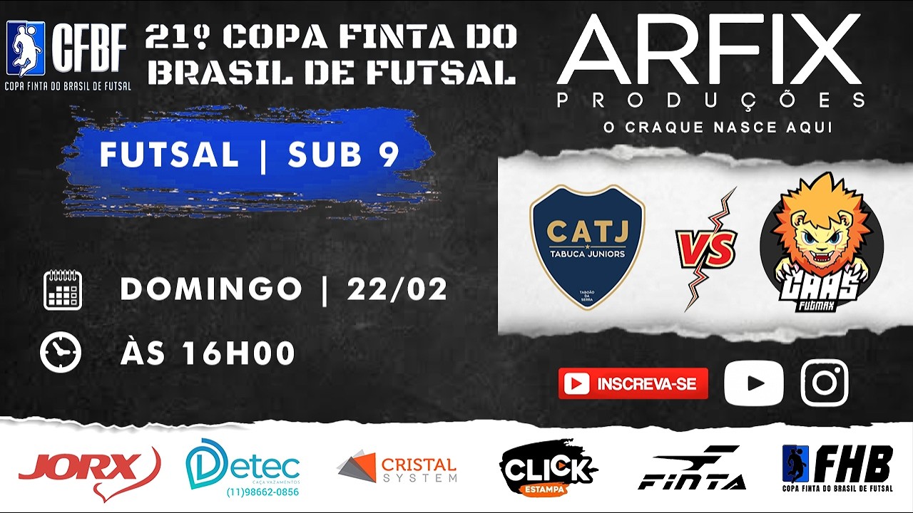 TABUCA JRS x CAAS - FUTSAL | SUB 9