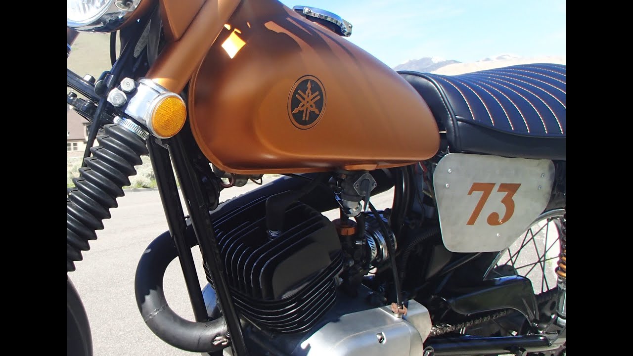 Yamaha CT175 restoration - assembly (4x speed)