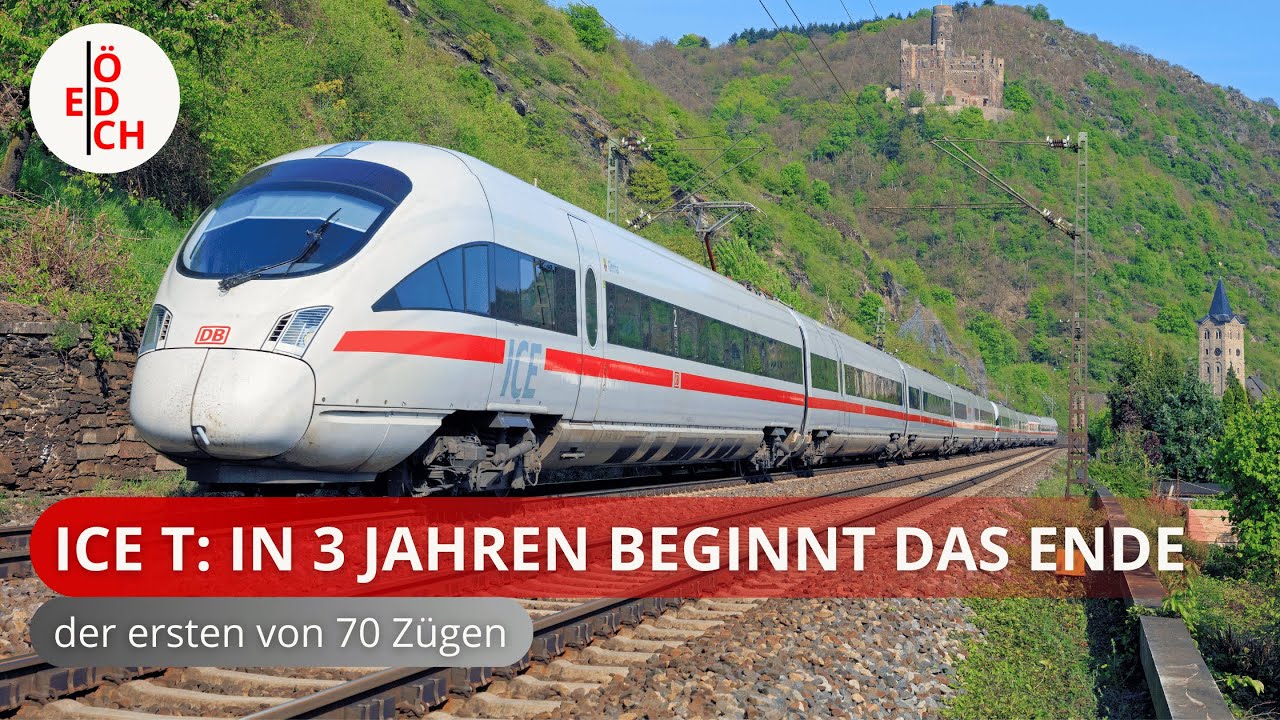 Das Ende des ICE T: Wieso der Kurvenspezialist schon bald gehen muss