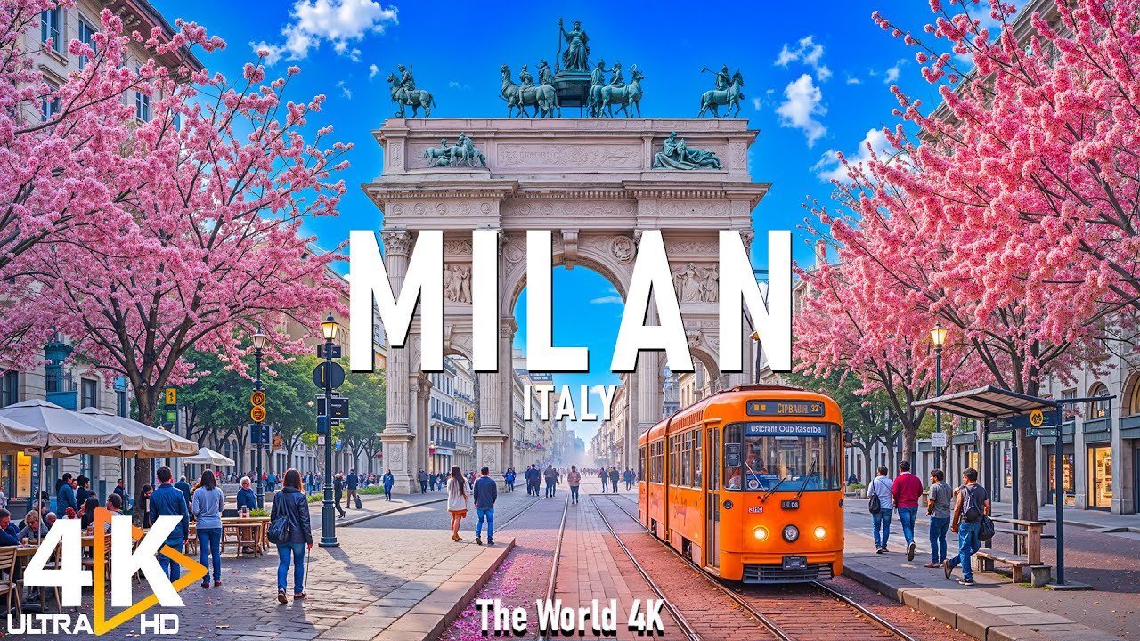 Spring in Milan ☀️🌿 Hidden Gems and Timeless Elegance | Italy 4K