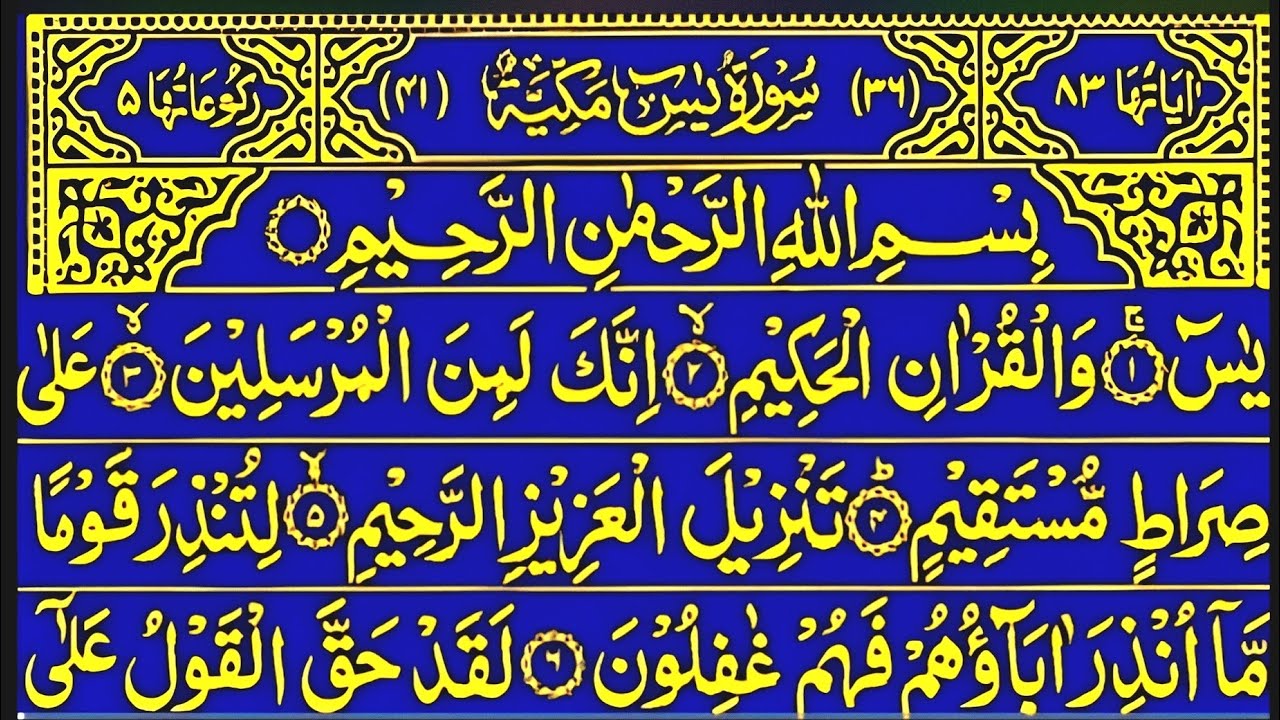 Surah Yasin Surah Rahman | Beautiful Recitation Surah Yaseen Surah Rahman Full | Quran Tilawat | 098
