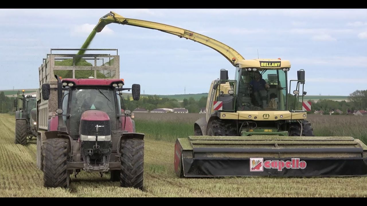 CHANTIER FAUCHAGE- ENSILAGE/KRONE/CASEIH/JOHN DEERE/FENDT/CLAAS/SAVIERES/SEINE ENERGIE/AUBE/