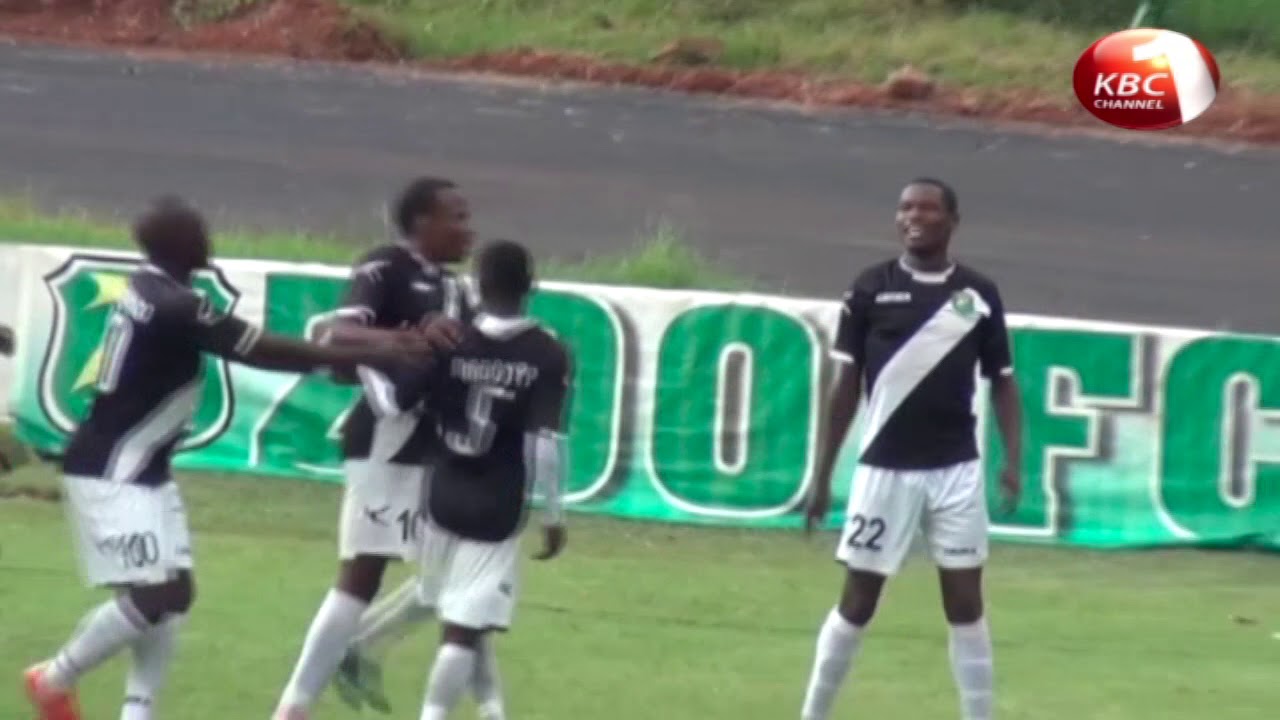 Zoo Kericho scores a crucial goal for a 1-0 win over  Chemelil Sugar