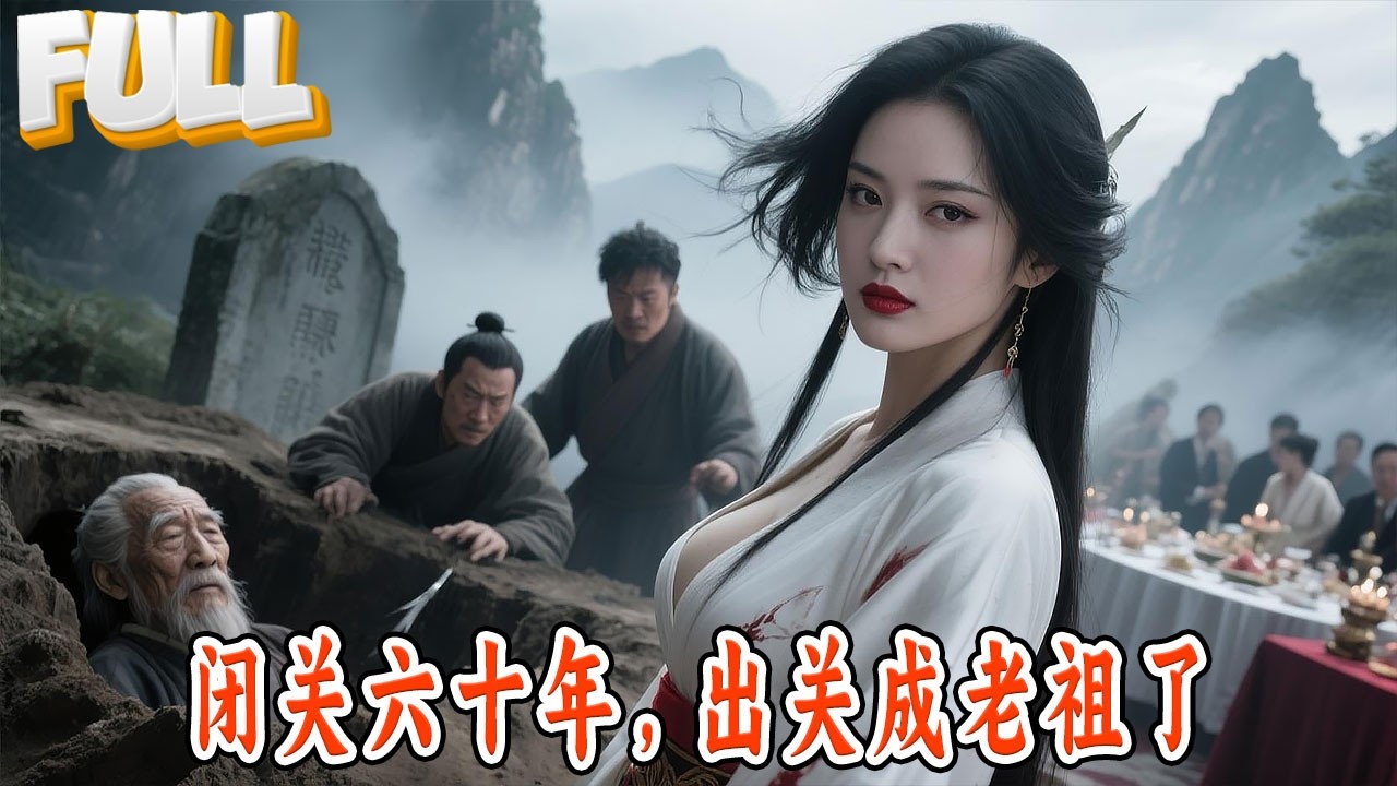 【完结】闭关一甲子竟被当古尸挖出！老祖返老还童穿寿衣复仇...一字诛杀仇人之子，地仙来了照斩！