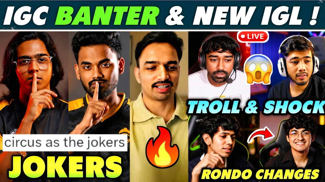 GodLike &ldquo;Jokers&rdquo; Trolls! 😱, Neyoo Banter, Soul Changes & GodL New IGL? | BMPS 2026, Scout, Mazy! 🔥