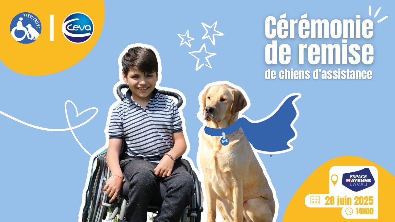 Remise annuelle du centre HANDI'CHIENS Alençon