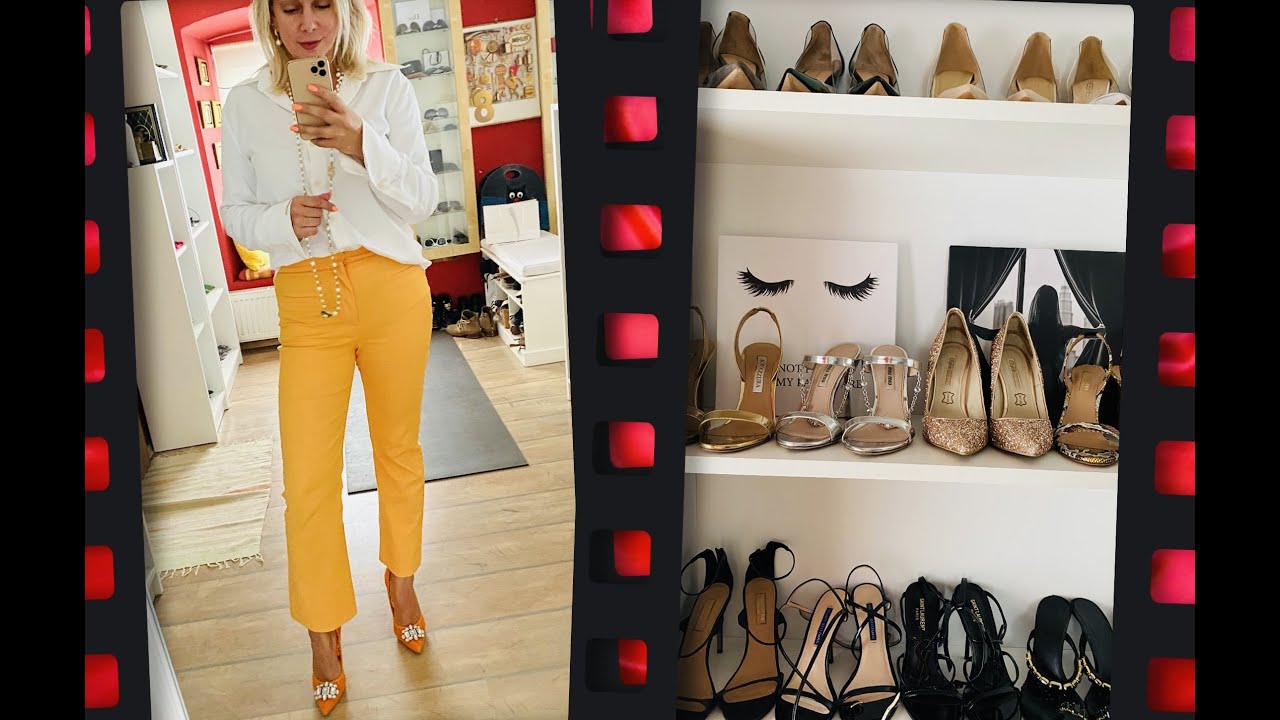 50 pairs of shoes in my high heel collection (I know. I love shoes)