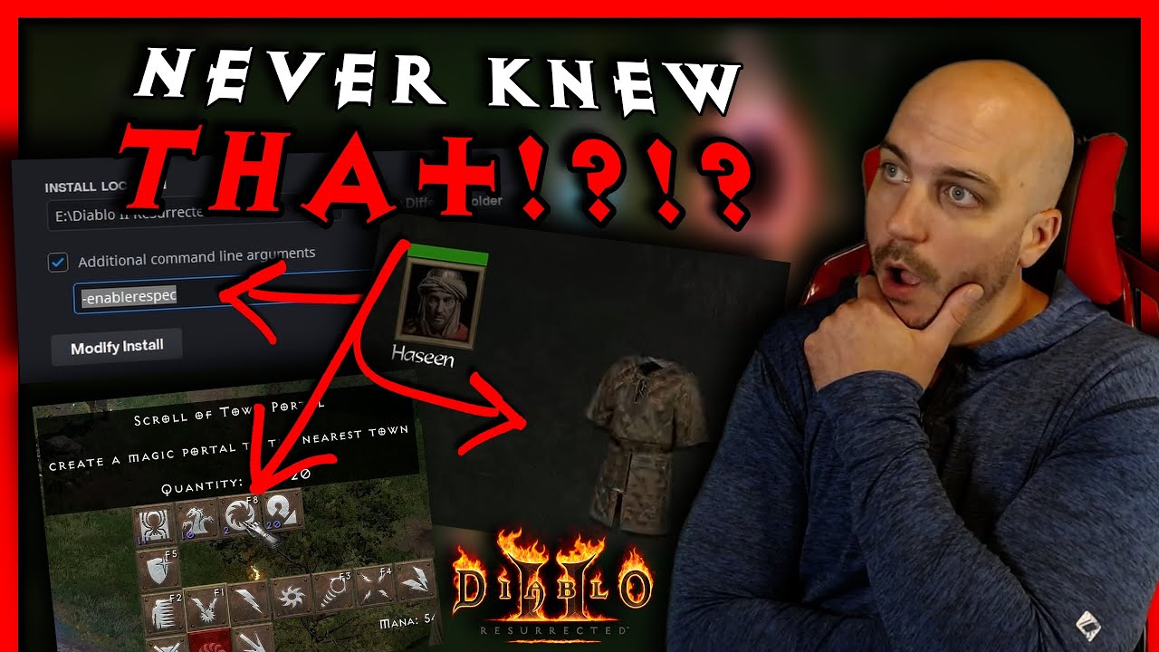 User Interface and Game Controls You NEVER Knew About - Diablo 2 Resurrected