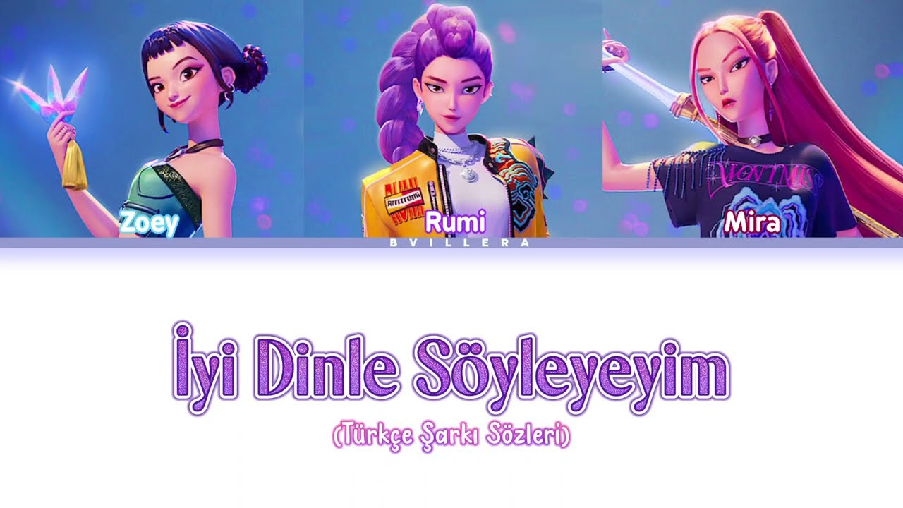 HUNTRIX - İyi Dinle S&ouml;yleyeyim T&uuml;rk&ccedil;e Şarkı S&ouml;zleri《Color Coded Lyrics》