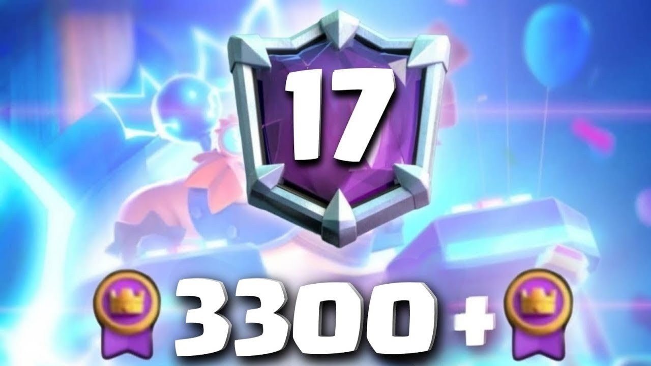 3300🏅Giant Double Prince In Top Ladder Gameplay - Clash Royale
