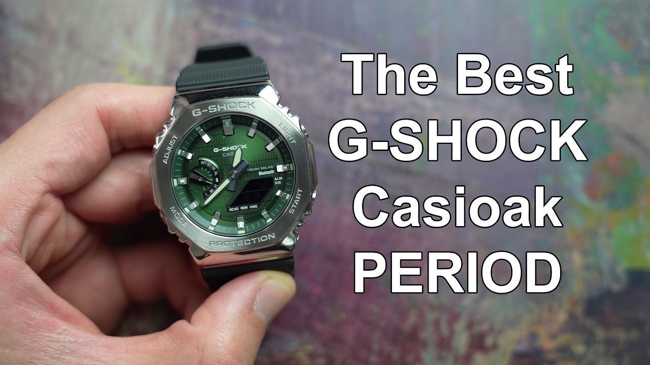 Обзор часов G-SHOCK GBM2100A-1A3 от Casio: Моя лучшая спонтанная покупка... и я ни о чем не жалею.