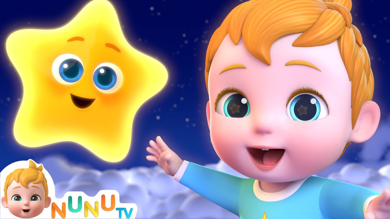Twinkle Twinkle Little Star | Classic Nursery Rhymes For Kids | NuNu Tv