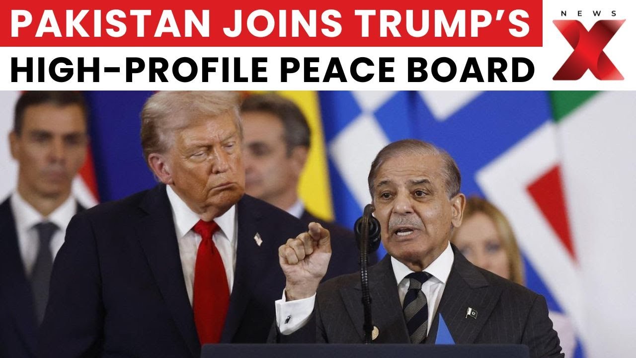Pakistan Enters Trump-Led 'Board Of Peace' As Critics Slam Costly Prestige Move | NewsX