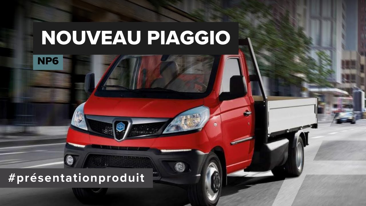 PRÉSENTATION PIAGGIO NP6 🚗