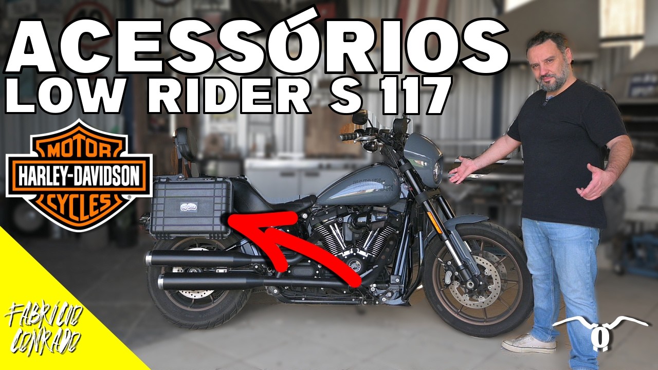 top 10 acessórios para Low Rider S 117 Harley Davidson Softail