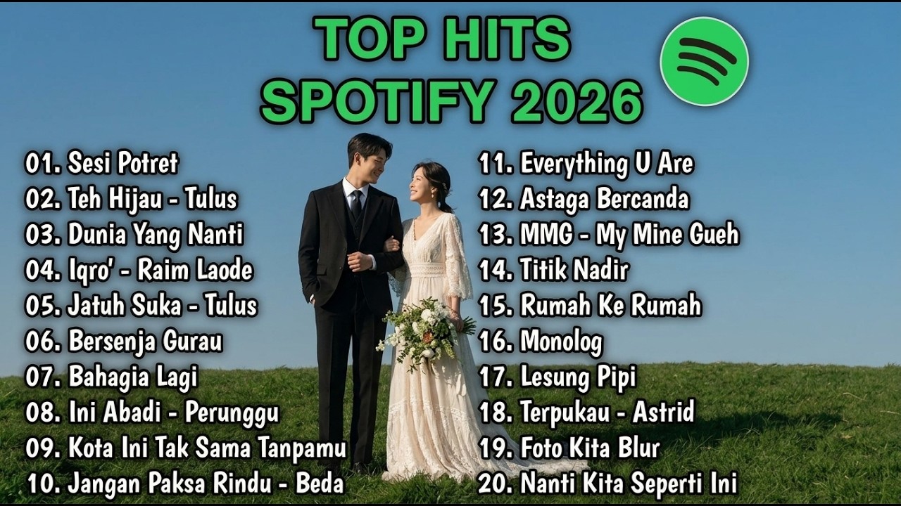 Top Spotify Hits Indonesia 2026 | Lagu Terbaru Terpopuler & Viral TikTok 2026 | Best Playlist