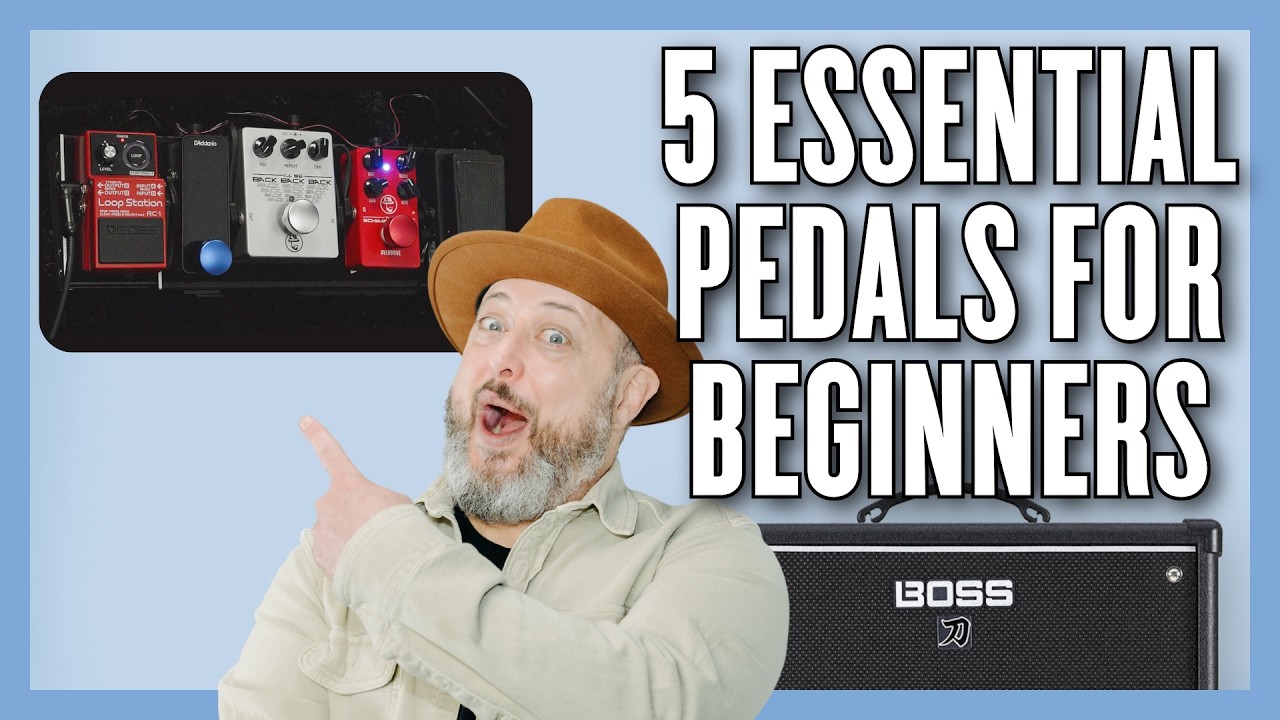 5 Essential Guitar Pedals for the Beginner&rsquo;s Pedalboard
