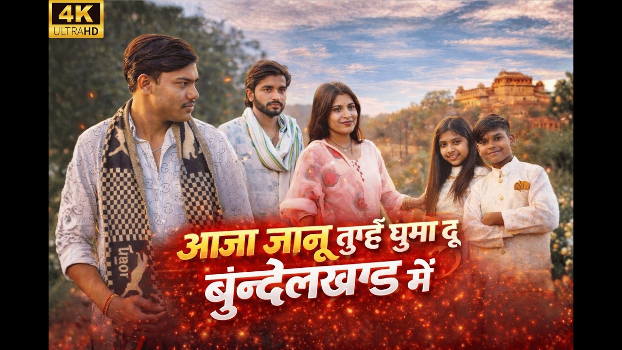 Aaja Jaanu Tumhe Ghuma Daye Bundelkhand  me ! आजा जानू, तुम्हें घुमा दें बुंदेलखंड में ❤️🔥