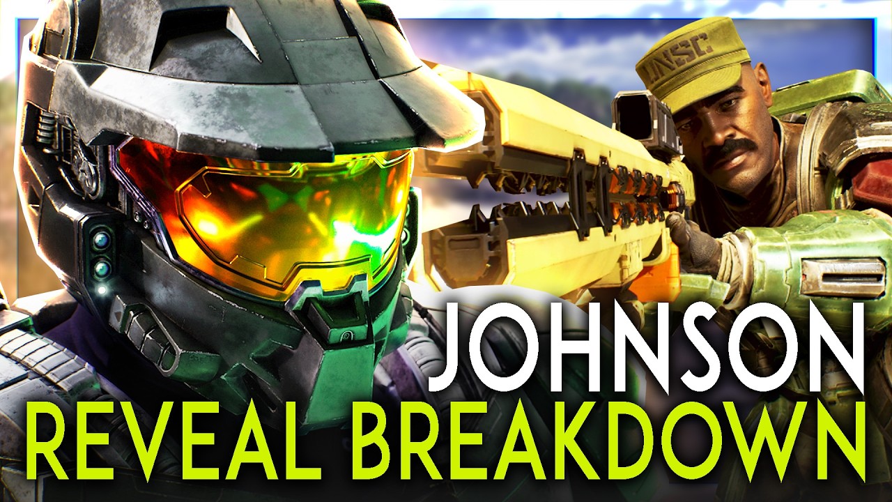 Halo Campaign Evolved SGT. JOHNSON PREQUEL CAMPAIGN FULL TRAILER BREAKDOWN