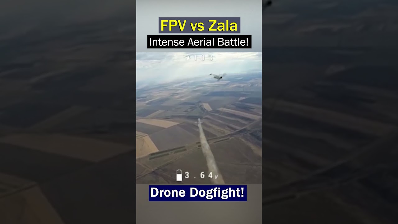 Drone Dogfight: FPV vs  Zala Recon Drone!