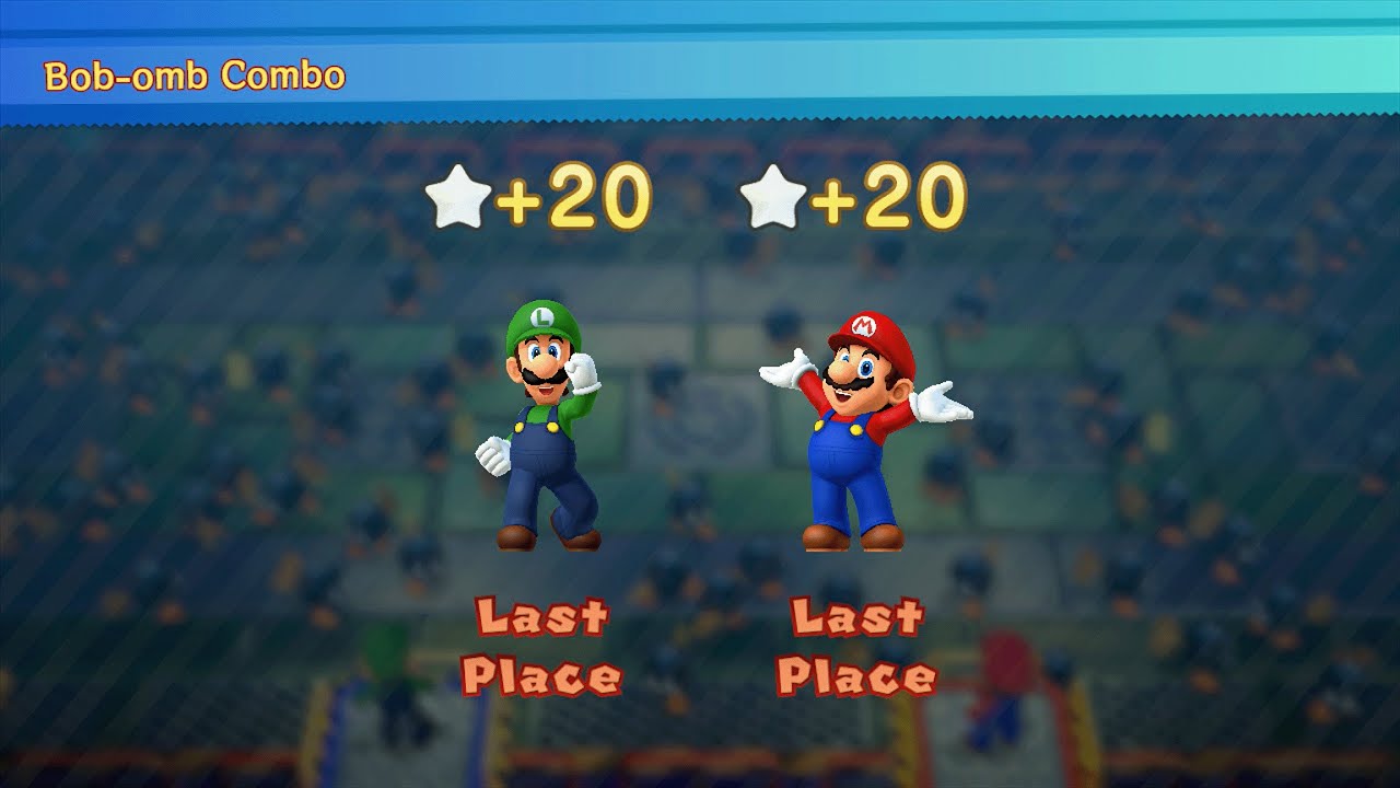 Mario Party 10 Brothers - Luigi vs Mario - Airship Central (Master Difficulty)