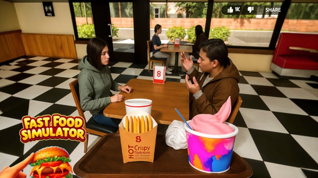Can I Handle a Fast Food Rush Alone?! 😱🍔 | Fast Food Simulator