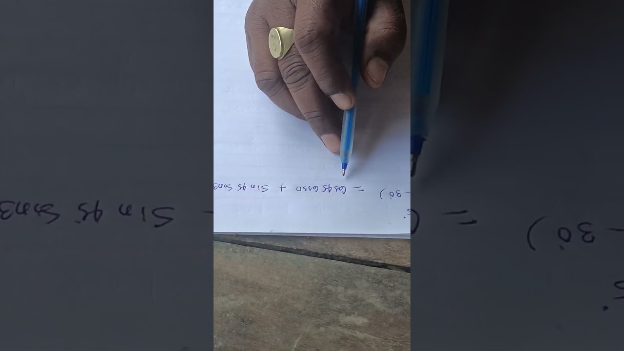 Trigonometry circular functions part 07