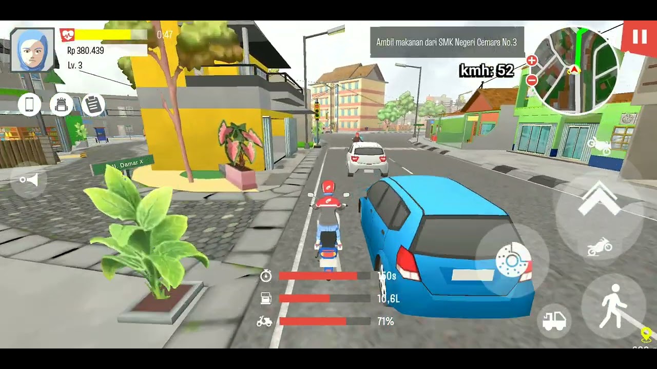 Ojol Life Simulator Perjalanan Ke Kota lain