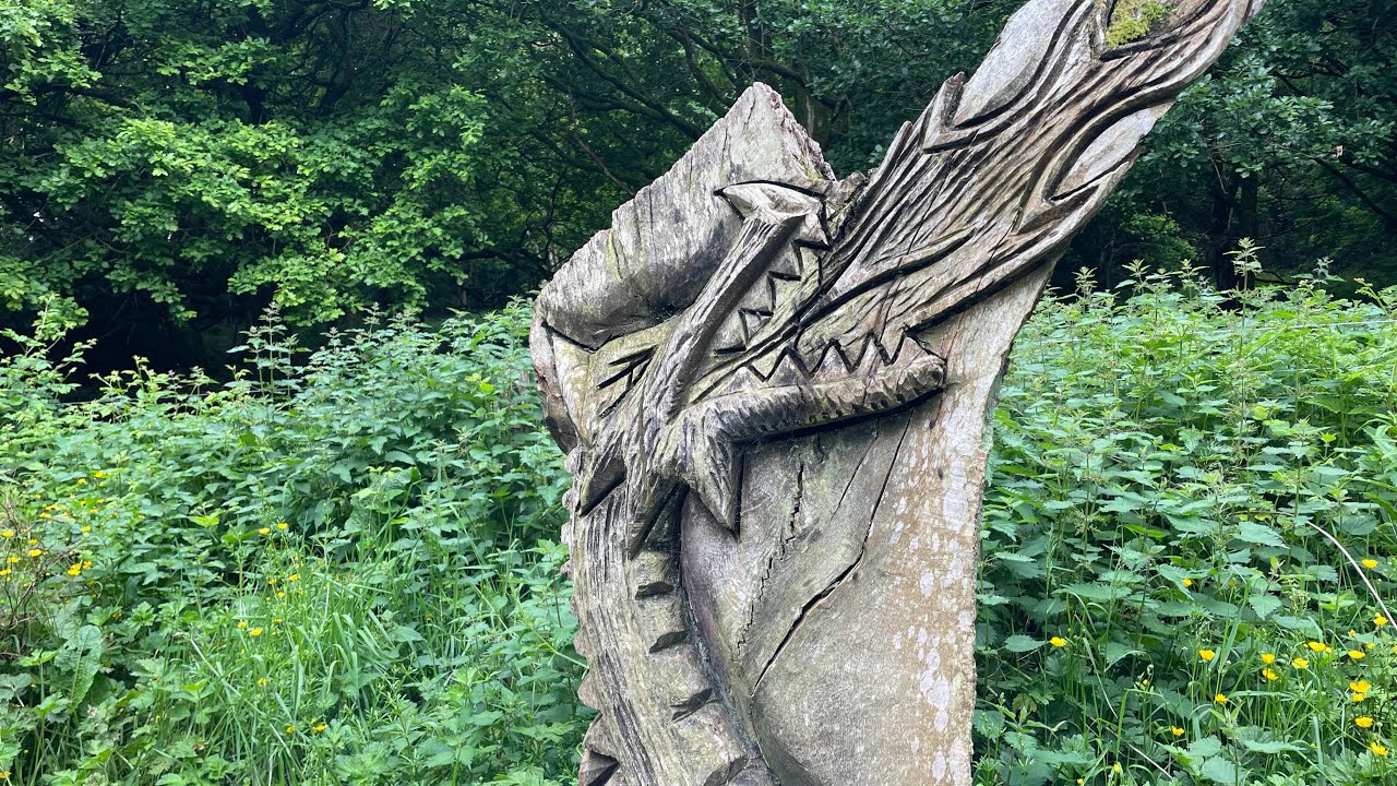 The legend of Gurt Worm on the Quantock Hills