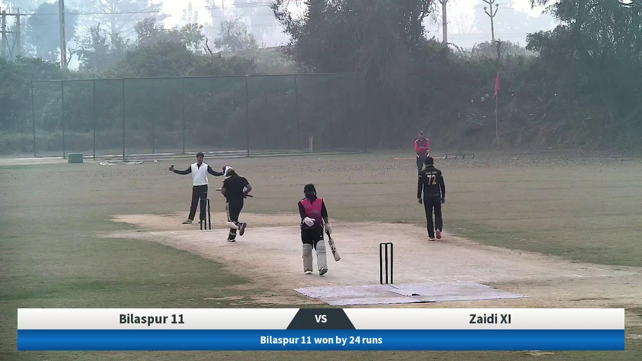 Zaidi XI vs Bilaspur 11 | Live - Muzaffarnagar Crossline Cricket Stadium
