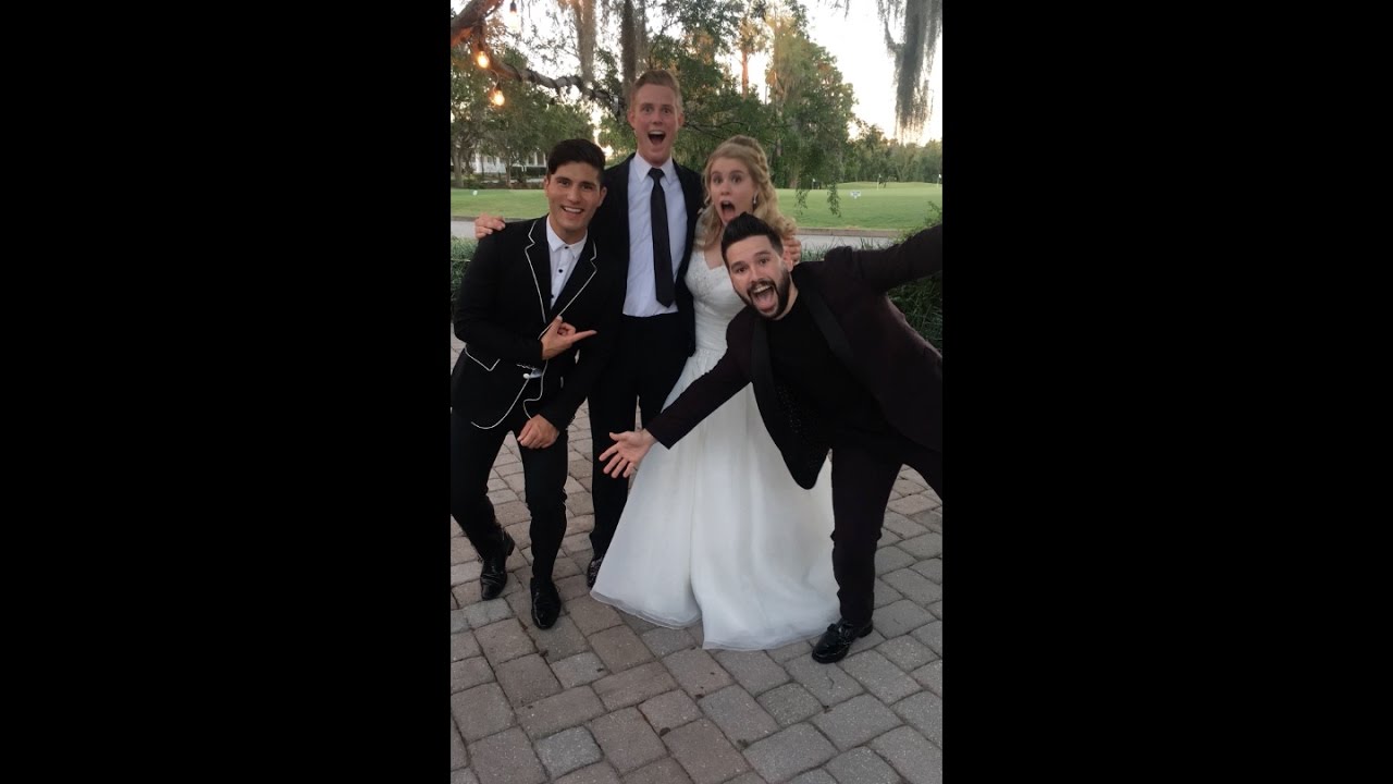 Dan + Shay - Surprise Fans At Their Wedding!