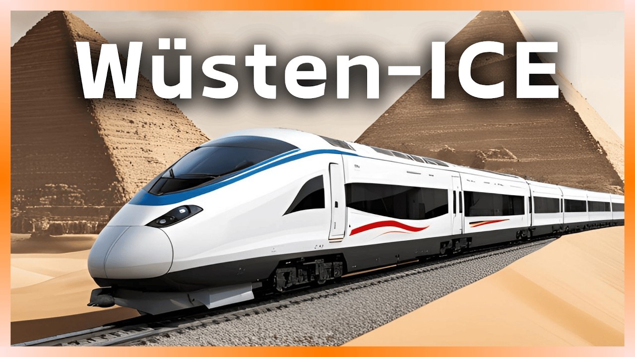 Mit dem ICE quer durch die WÜSTE - der neue Siemens Velaro für Ägypten vorgestellt
