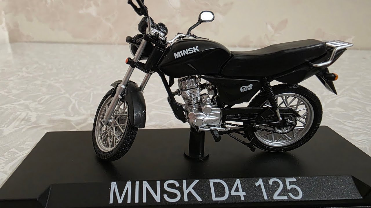 MINSK D4 125. Наши мотоциклы No 83.
