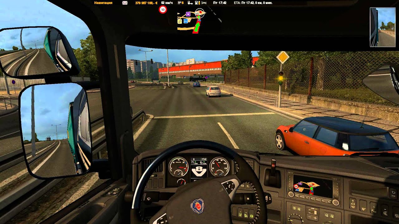 [ETS-2 1.18.1s] little drive with new sound from Kriechbaum V8