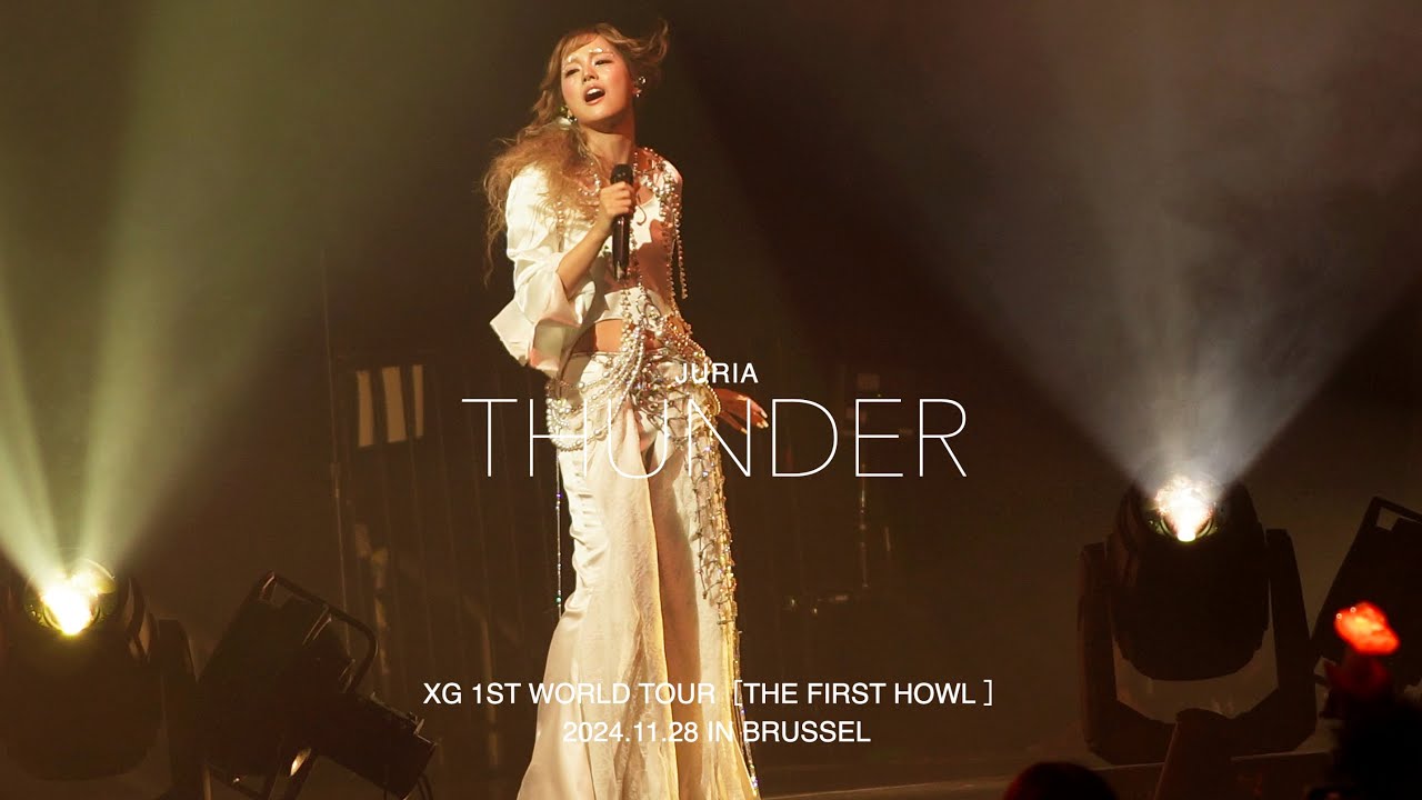 XG JURIA ［4K］- THUNDER  -  1st world tour［The First Howl ］ 241128