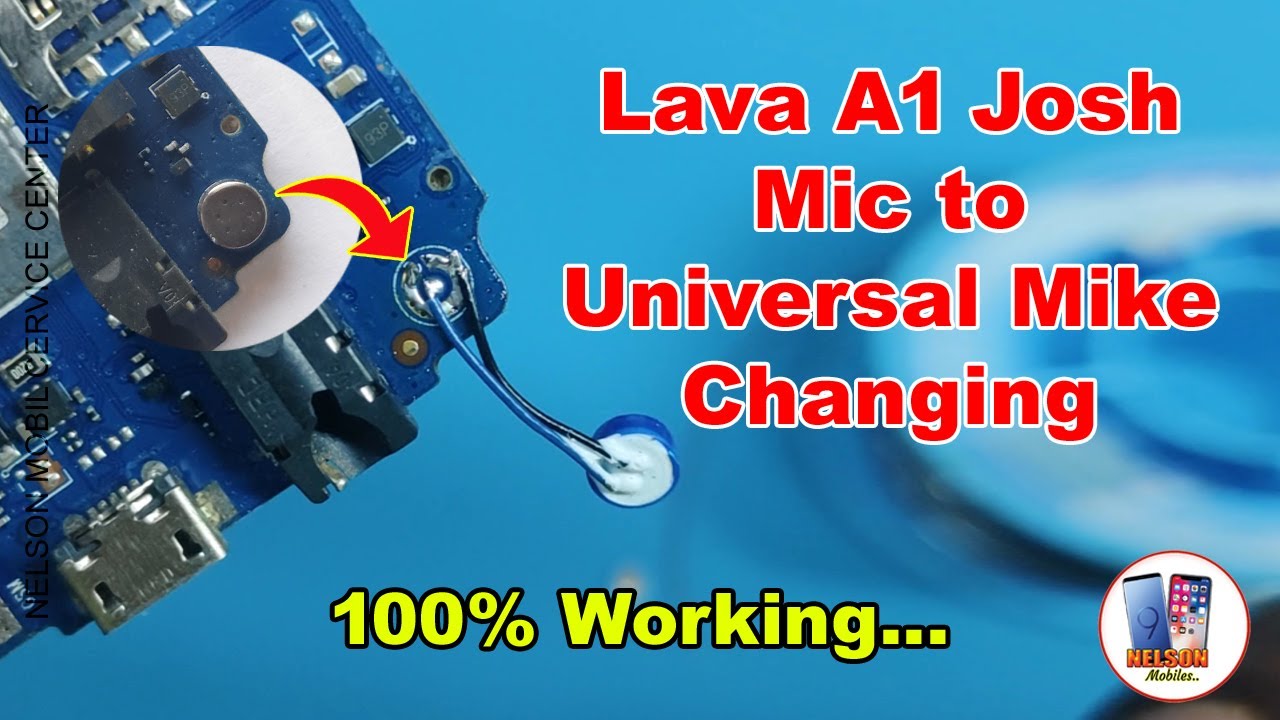 Lava A1 Josh  universal mike changing | 100%Working || Lava keypad mic solution Lava Mike jumper