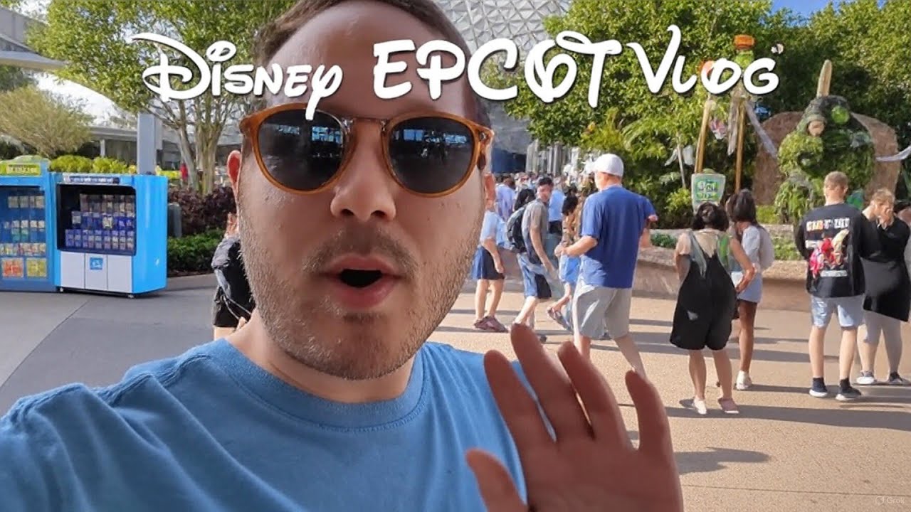 Epic Disney World Epcot Vlog! HAD to Ride TWICE!