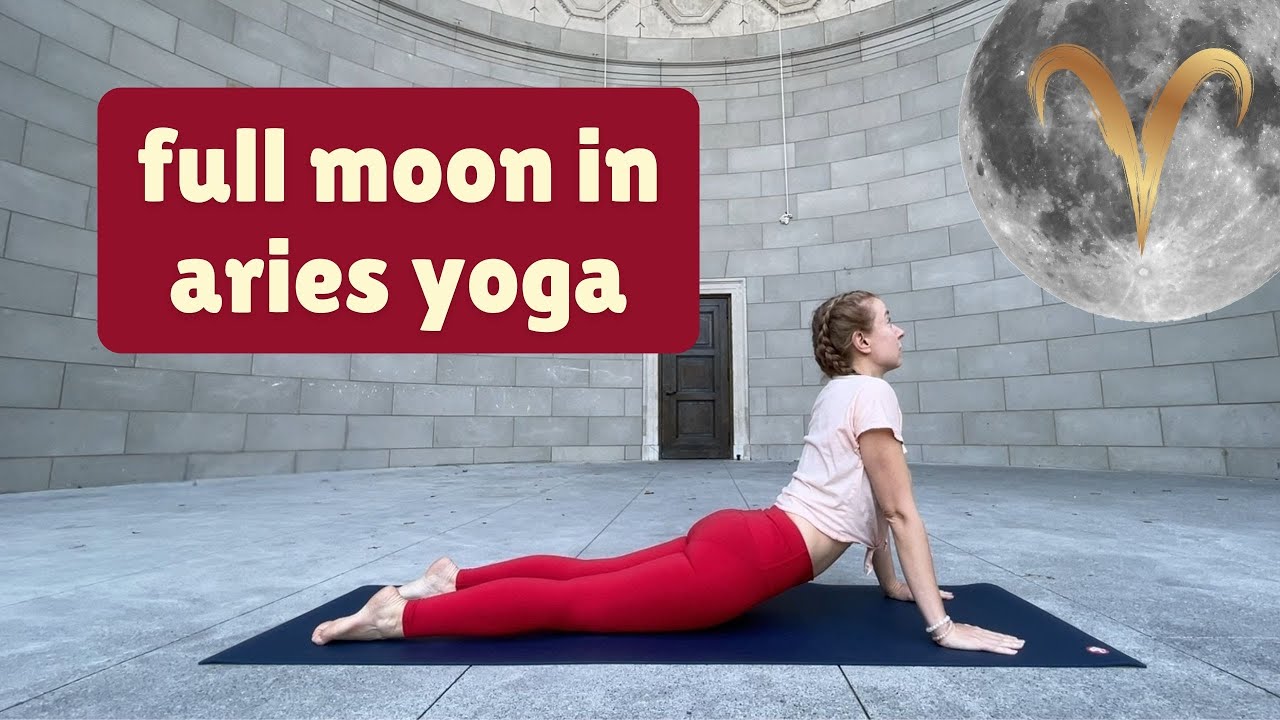 Full Moon in Aries Yoga: Ignite Your Inner Fire! 🔥 October 6, 2025